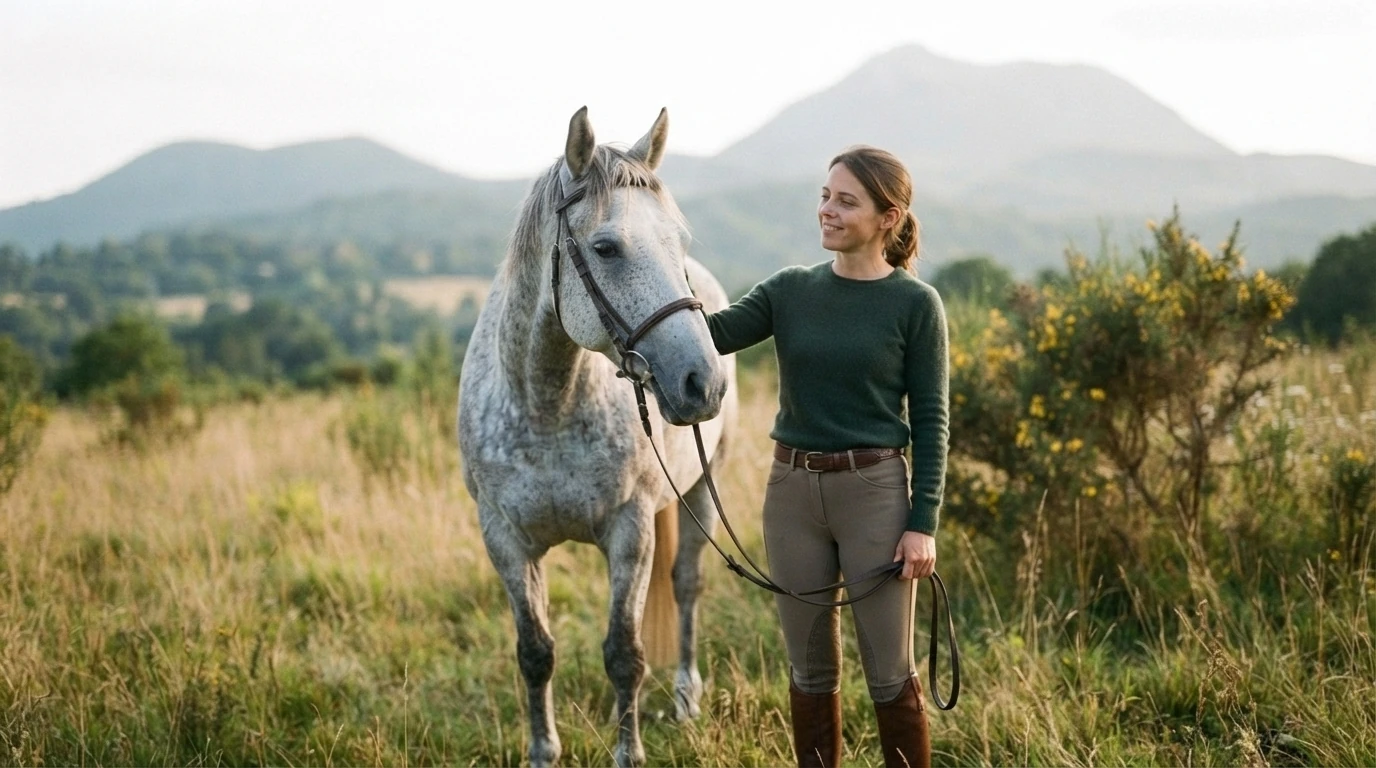 Cours d'équitation à Charbonnières-les-Vieilles, Puy-de-Dôme