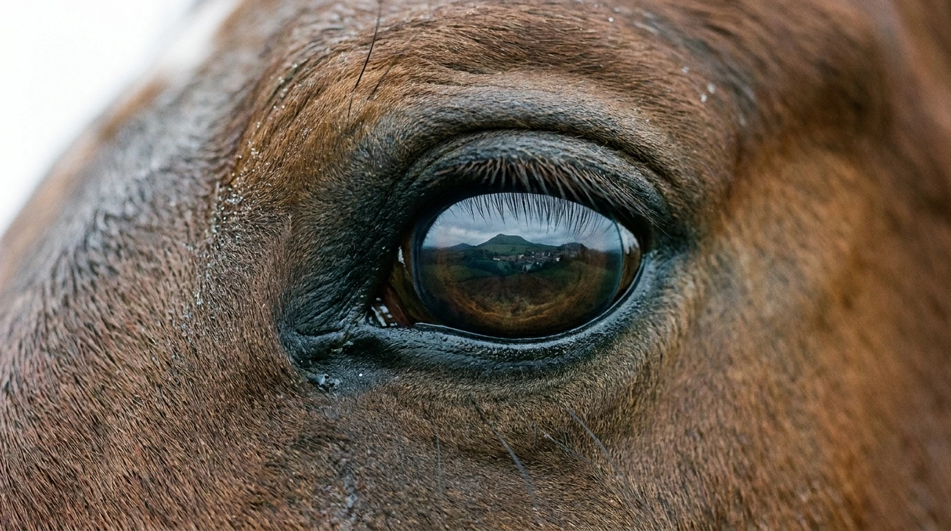 Un regard de cheval au Equifit Auvergne, Charbonnières-les-Vieilles